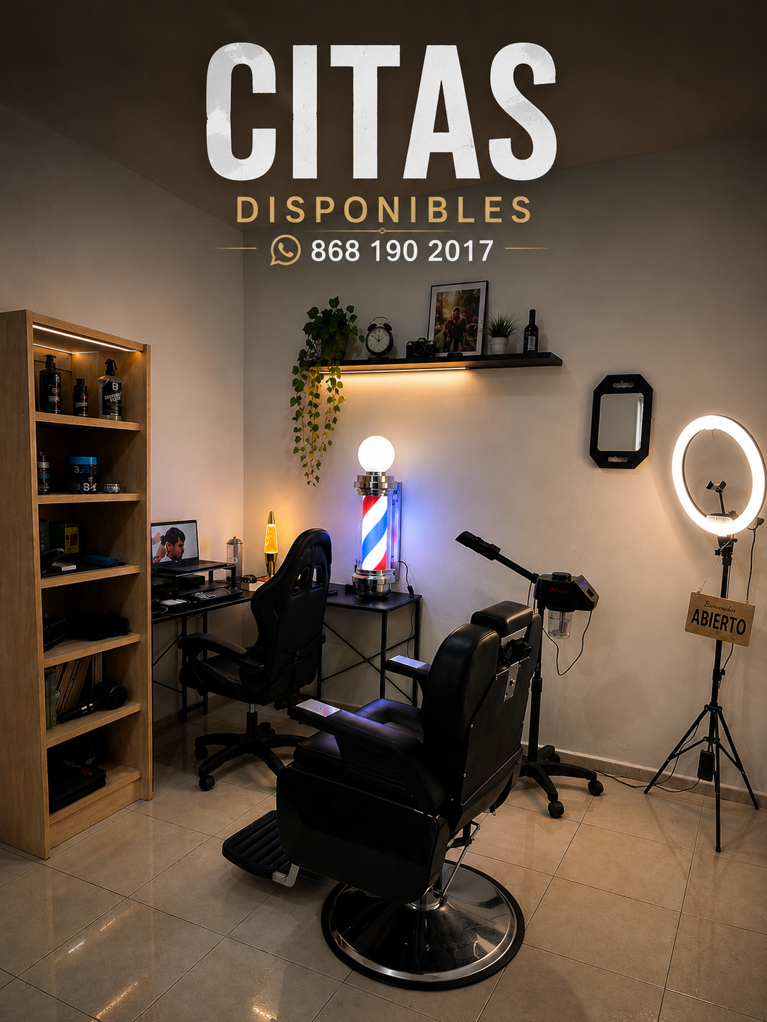 Barber studio en san nicolas de los garza